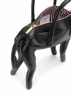Thom Browne Monkey pebbled bag