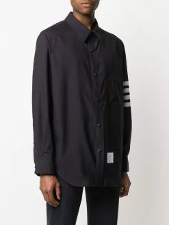 Thom Browne 4-Bar sleeve shirt