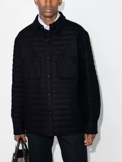 Thom Browne quilted shirt jacket