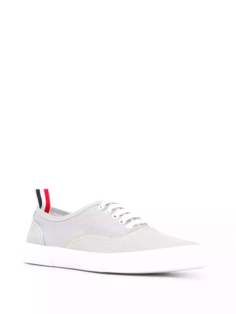 Thom Browne Heritage canvas sneakers lace-up shoes of men 2 Thom Browne Heritage canvas sneakers