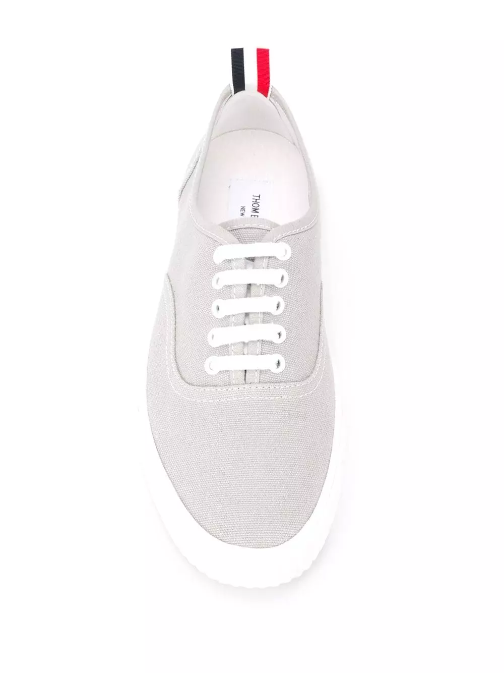 Thom Browne Heritage canvas sneakers lace-up shoes of men 4 Thom Browne Heritage canvas sneakers