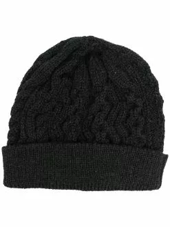 Thom Browne Aran cable-knit merino beanie
