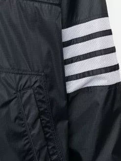 Thom Browne 4-Bar ripstop zip-up jacket