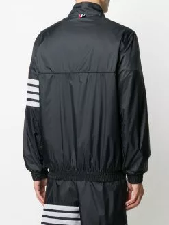 Thom Browne 4-Bar ripstop zip-up jacket