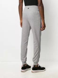 Thom Browne side stripe insert loopback track pants