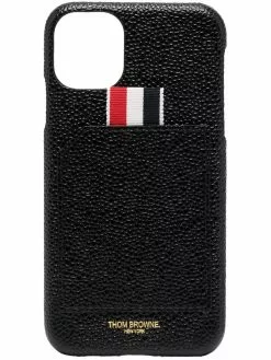 Thom Browne grained leather iPhone 11 case