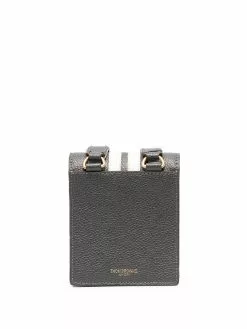 Thom Browne 4-Bar appliqué Galaxy Z flip phone holder