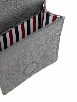 Thom Browne 4-Bar appliqué Galaxy Z flip phone holder