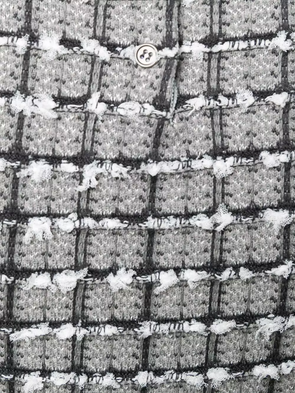 Thom Browne Windowpane jacquard short sleeve T shirt t-shirts & jersey shirts of women 5 Thom Browne windowpane jacquard short-sleeve T-shirt