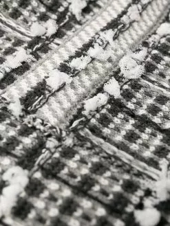 Thom Browne windowpane jacquard sleeveless pencil dress