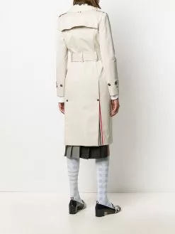 Thom Browne Unconstructed belted trench coat trench coats & raincoats of women 10 Thom Browne unconstructed belted trench coat