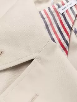 Thom Browne Unconstructed belted trench coat trench coats & raincoats of women 12 Thom Browne unconstructed belted trench coat