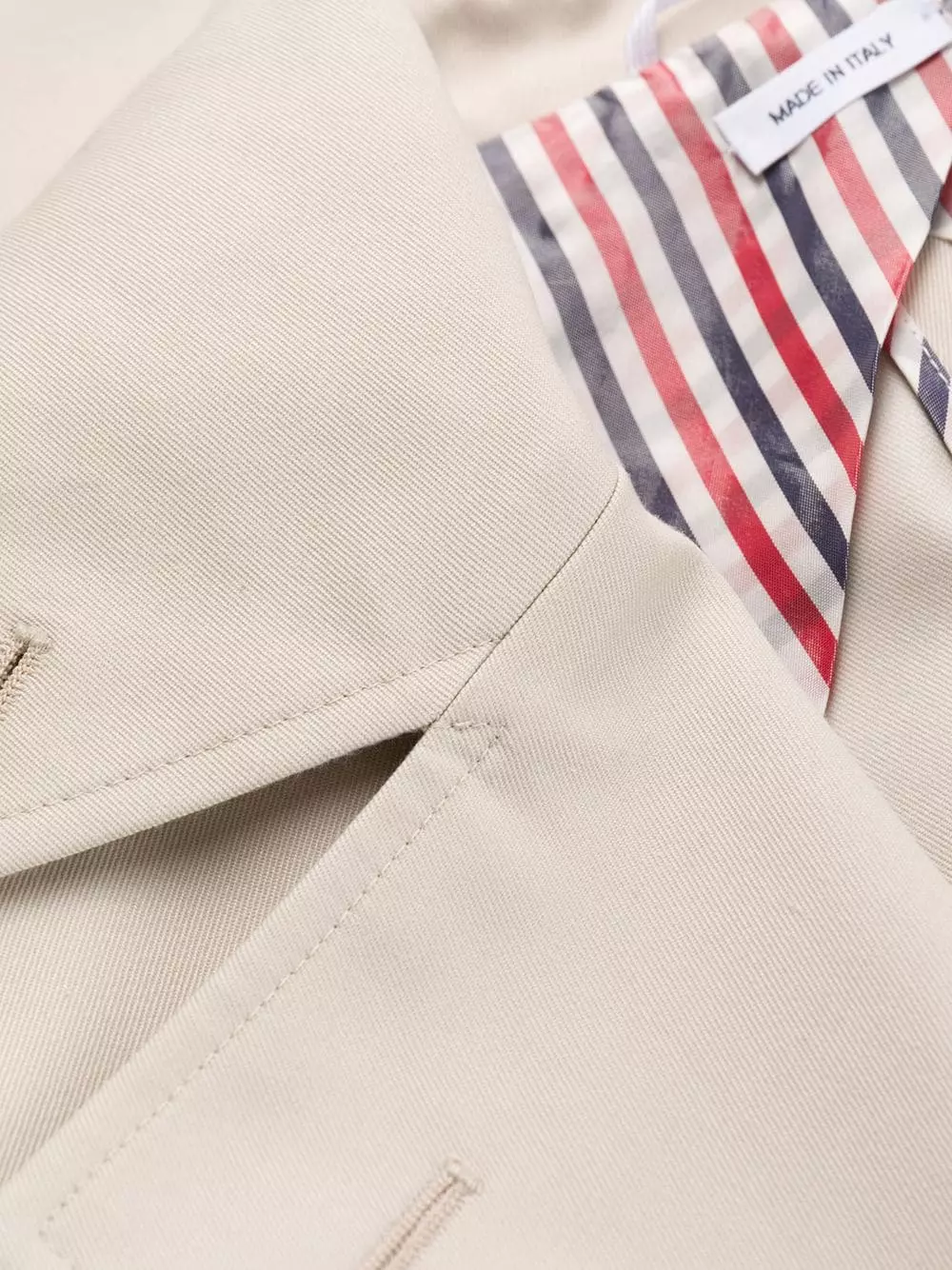 Thom Browne Unconstructed belted trench coat trench coats & raincoats of women 6 Thom Browne unconstructed belted trench coat