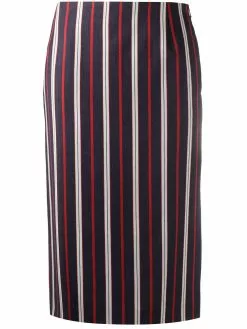 Thom Browne striped sheath pencil skirt