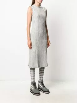 Thom Browne sleeveless tweed dress