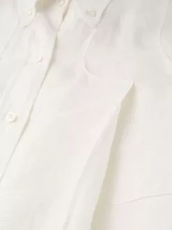 Thom Browne tonal 4-Bar inverted pleat dress