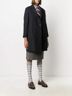 Thom Browne 4 bar unconstructed coat single breasted coats of women 9 Thom Browne 4-bar unconstructed coat