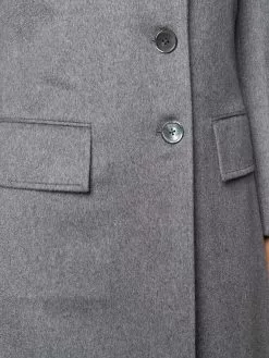 Thom Browne wide lapel cashmere overcoat