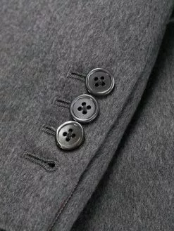 Thom Browne wide lapel cashmere overcoat