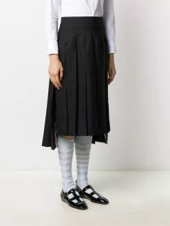 Thom Browne pleated kilt skirt