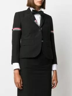 Thom Browne pinstriped seersucker blazer