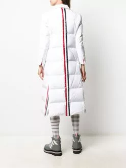 Thom Browne RWB stripe wide lapel overcoat coats of women 10 Thom Browne RWB stripe wide lapel overcoat
