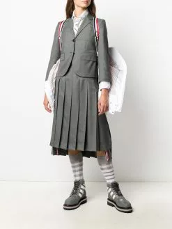 Thom Browne Zip up hooded overcoat trench coats & raincoats of women 15 Thom Browne zip-up hooded overcoat