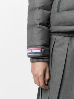 Thom Browne padded funnel neck jacket