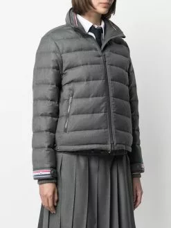 Thom Browne padded funnel neck jacket