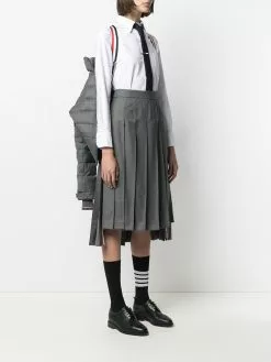 Thom Browne padded funnel neck jacket