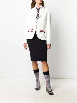 Thom Browne bow pocket pencil skirt
