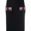 Thom Browne bow pocket pencil skirt
