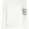 Thom Browne 4-Bar crew neck jumper