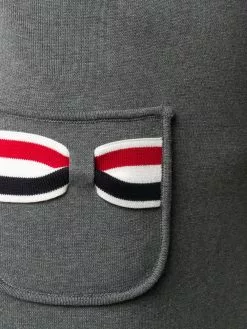 Thom Browne striped bow pocket pencil skirt