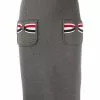 Thom Browne striped bow pocket pencil skirt
