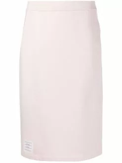 Thom Browne jersey cotton pencil skirt