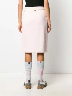 Thom Browne jersey cotton pencil skirt