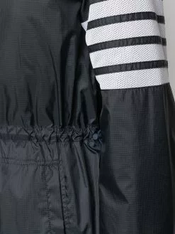 Thom Browne 4 Bar ripstop long parka performance jackets of women 9 Thom Browne 4-Bar ripstop long parka