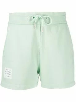 Thom Browne garment-dyed cotton loopback shorts