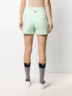 Thom Browne garment-dyed cotton loopback shorts