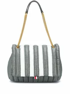 Thom Browne small striped shoulder bag
