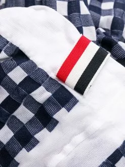 Thom Browne gingham check tights