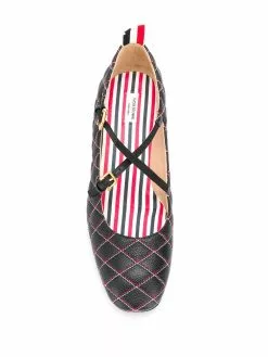 Thom Browne Quilted leather pumps of women 7 Thom Browne quilted leather pumps