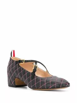 Thom Browne Quilted leather pumps of women 5 Thom Browne quilted leather pumps