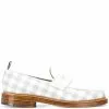 Thom Browne gingham print loafers