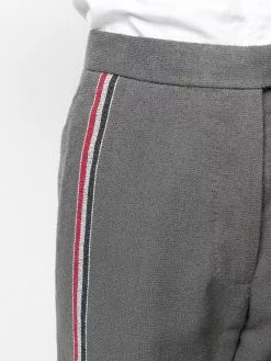Thom Browne RWB stripe bouclé suiting trousers cropped pants of women 11 Thom Browne RWB stripe bouclé suiting trousers