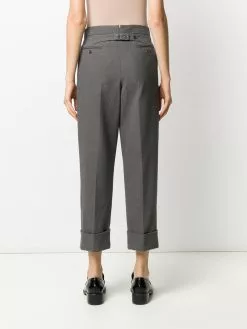 Thom Browne RWB stripe bouclé suiting trousers cropped pants of women 10 Thom Browne RWB stripe bouclé suiting trousers