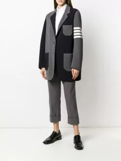 Thom Browne RWB stripe bouclé suiting trousers