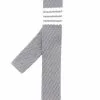 Thom Browne 4-Bar knitted silk tie