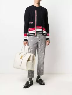 Thom Browne Mr. Thom canvas bag